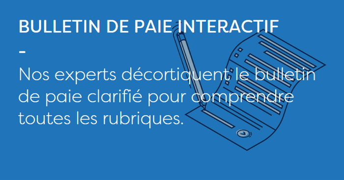 Bulletin de paie clarifié interactif